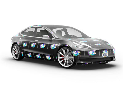 Pixel Pretty Fantasy Vehicle Vinyl Wrap