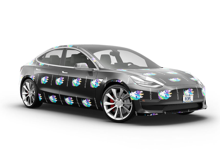 Pixel Pretty Fantasy Vehicle Vinyl Wrap
