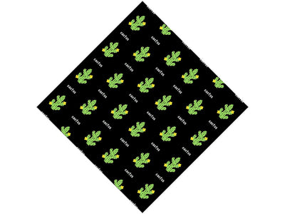 Pixel Pricks Cacti Vinyl Wrap Pattern