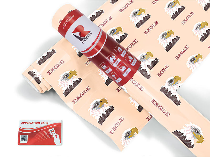 pixel pride bird Craft Vinyl Roll