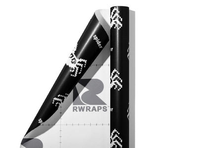 Pixel Recluse Bug Wrap Film Sheets~Rwraps Series 914 Pixel Recluse Bug Scrolled Sheet~3