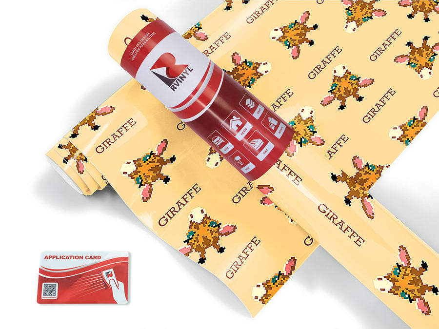 pixel ruminant animal Craft Vinyl Roll