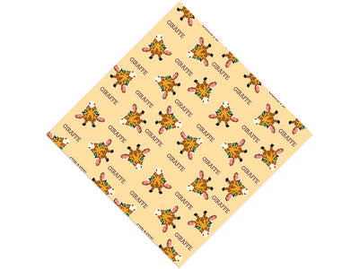 Pixel Ruminant Animal Vinyl Wrap Pattern
