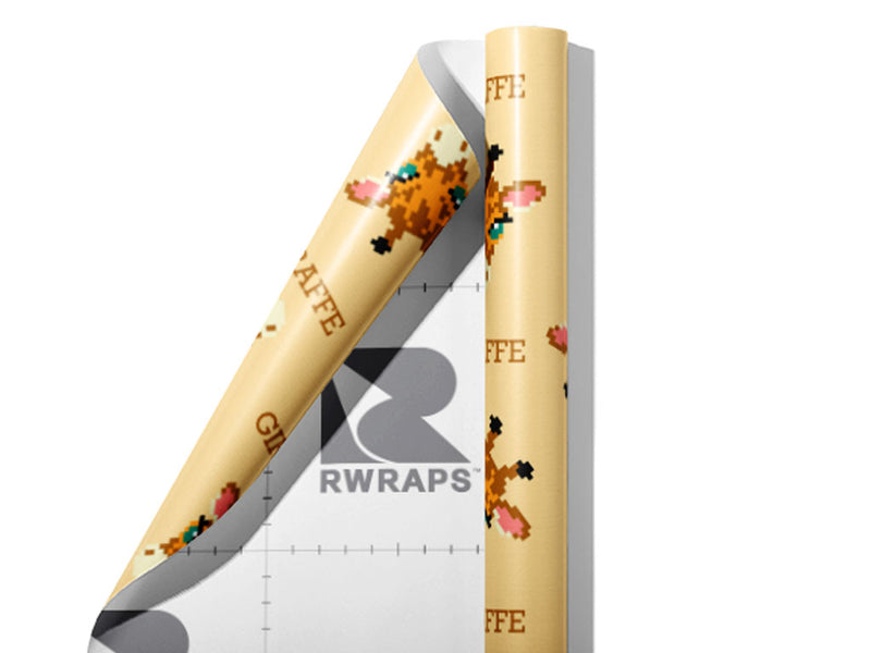 Pixel Ruminant Animal Wrap Film Sheets~Rwraps Series 914 Pixel Ruminant Animal Scrolled Sheet~3