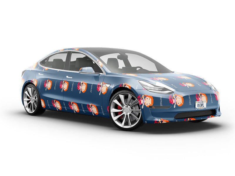 Pixel Siren Fantasy Vehicle Vinyl Wrap