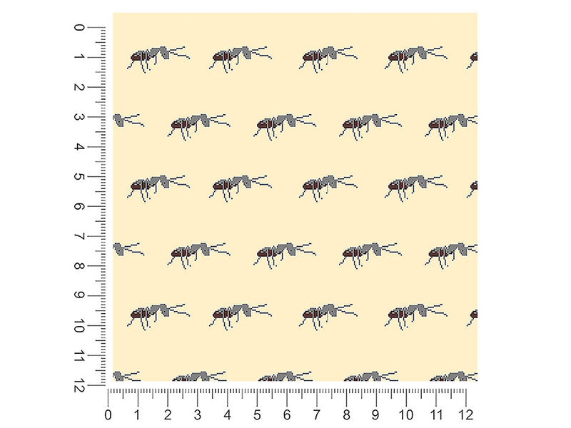 pixel soldiers bug 1ft x 1ft Craft Sheets