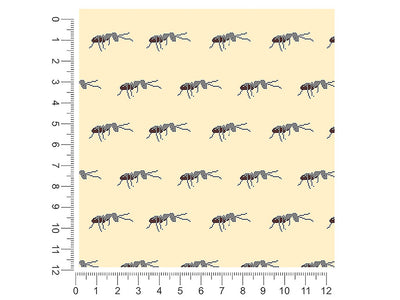 pixel soldiers bug 1ft x 1ft Craft Sheets