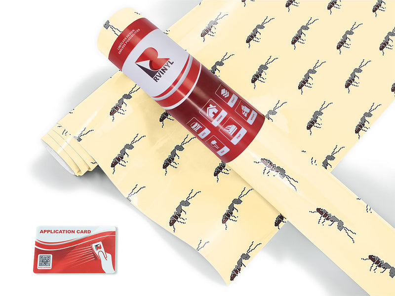 pixel soldiers bug Craft Vinyl Roll