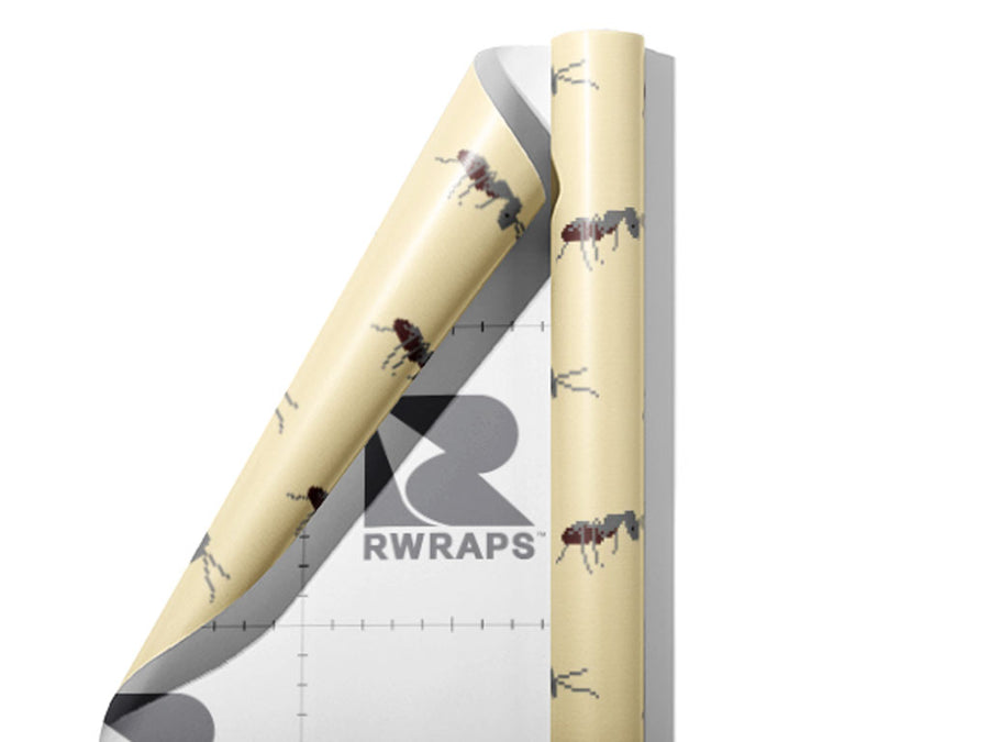 Pixel Soldiers Bug Wrap Film Sheets~Rwraps Series 914 Pixel Soldiers Bug Scrolled Sheet~3