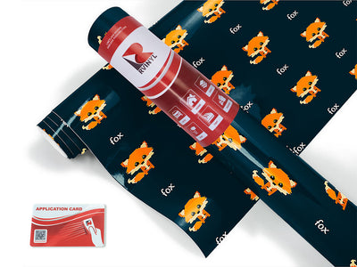 pixel tails animal Craft Vinyl Roll