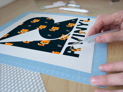 pixel tails animal Easy Weed Craft Vinyl
