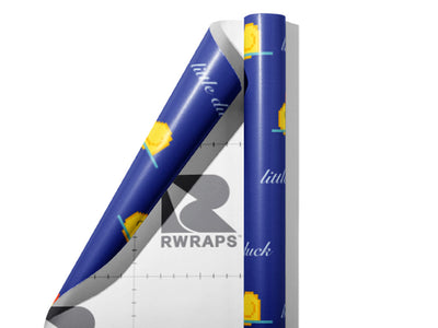 Pixel Waterbirds Birds Wrap Film Sheets~Rwraps Series 914 Pixel Waterbirds Birds Scrolled Sheet~3