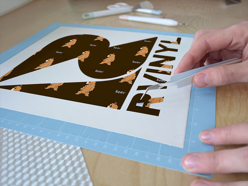 pixel wiggle animal Easy Weed Craft Vinyl
