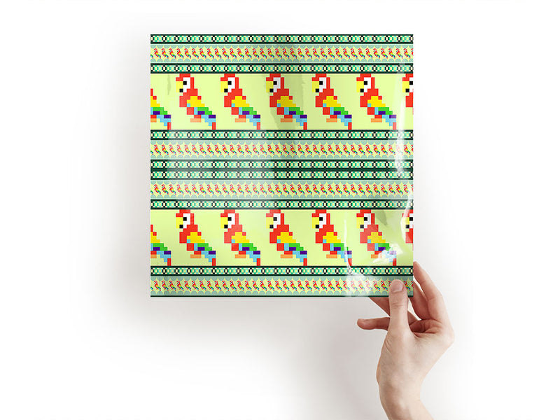 pixelated dialogue bird Craft Sheets