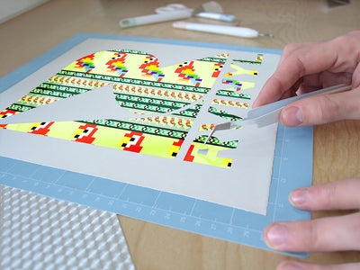 pixelated dialogue bird Easy Weed Craft Vinyl