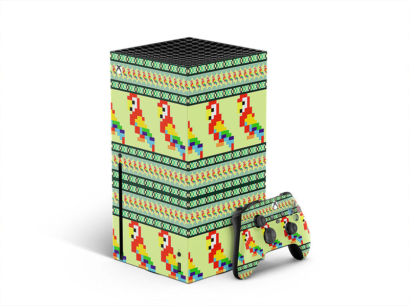 pixelated dialogue bird XBOX DIY Decal