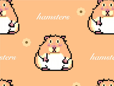 Pixelated Gold Rodent Vinyl Wrap Pattern~Rwraps Series 914 Digitally Printed Vinyl Wrap~0