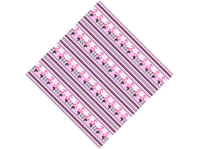 Pixelated Ibis Birds Vinyl Wrap Pattern