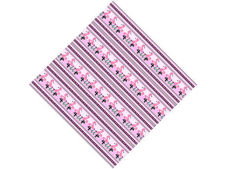 Pixelated Ibis Birds Vinyl Wrap Pattern