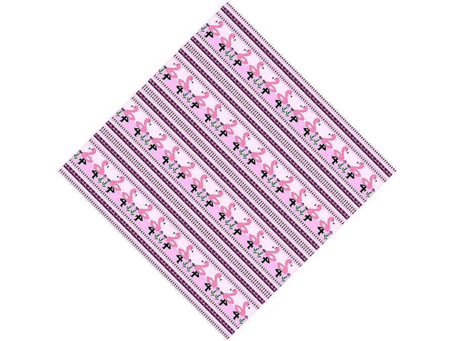 Pixelated Ibis Birds Vinyl Wrap Pattern