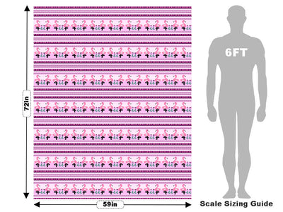 Pixelated Ibis Birds Vehicle Wrap Scale~Rwraps Series 914 Pixelated Ibis Birds Measurements~1