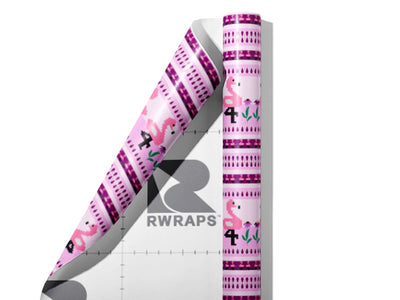 Pixelated Ibis Birds Wrap Film Sheets~Rwraps Series 914 Pixelated Ibis Birds Scrolled Sheet~3