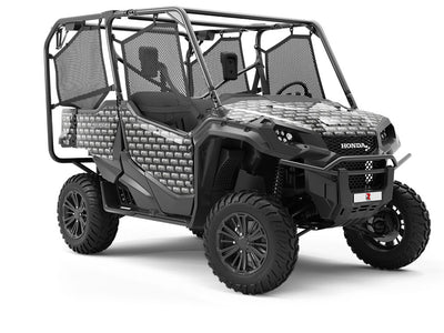 Pixelated Version 1 Brick Utility Vehicle Vinyl Wrap