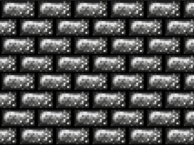 Pixelated Version 1 Brick Vinyl Wrap Pattern~Rwraps Series 914 Digitally Printed Vinyl Wrap~0