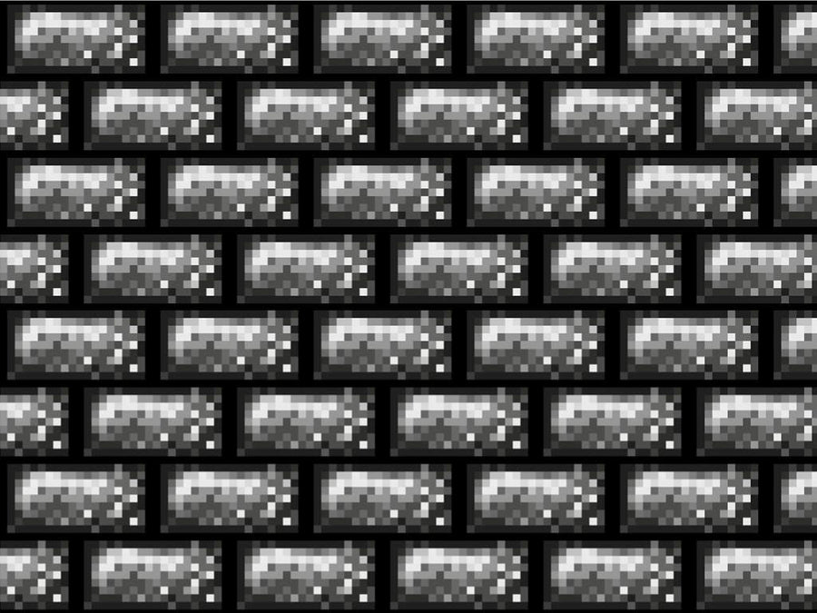 Pixelated Version 1 Brick Vinyl Wrap Pattern~Rwraps Series 914 Digitally Printed Vinyl Wrap~0