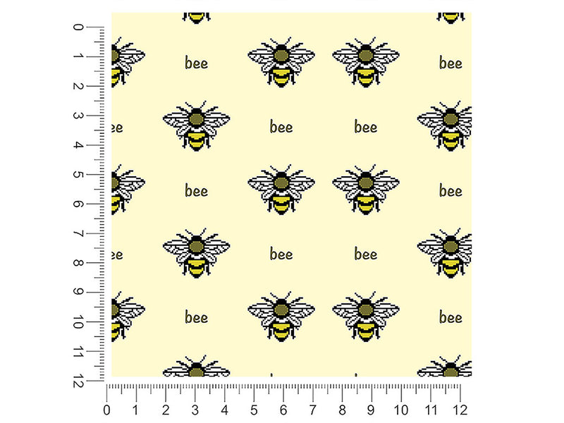 pixeled hive bug 1ft x 1ft Craft Sheets