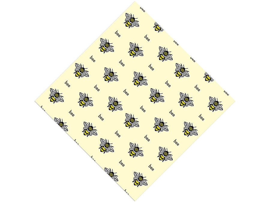 Pixeled Hive Bug Vinyl Wrap Pattern
