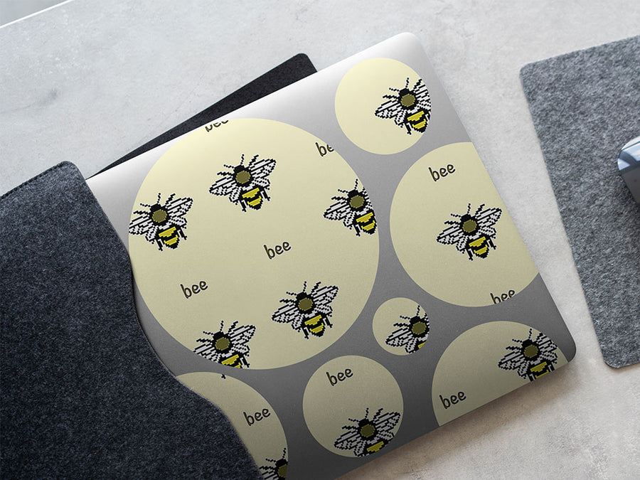 pixeled hive bug DIY Laptop Stickers