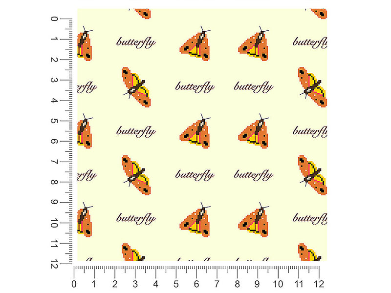 pixelfly bug 1ft x 1ft Craft Sheets