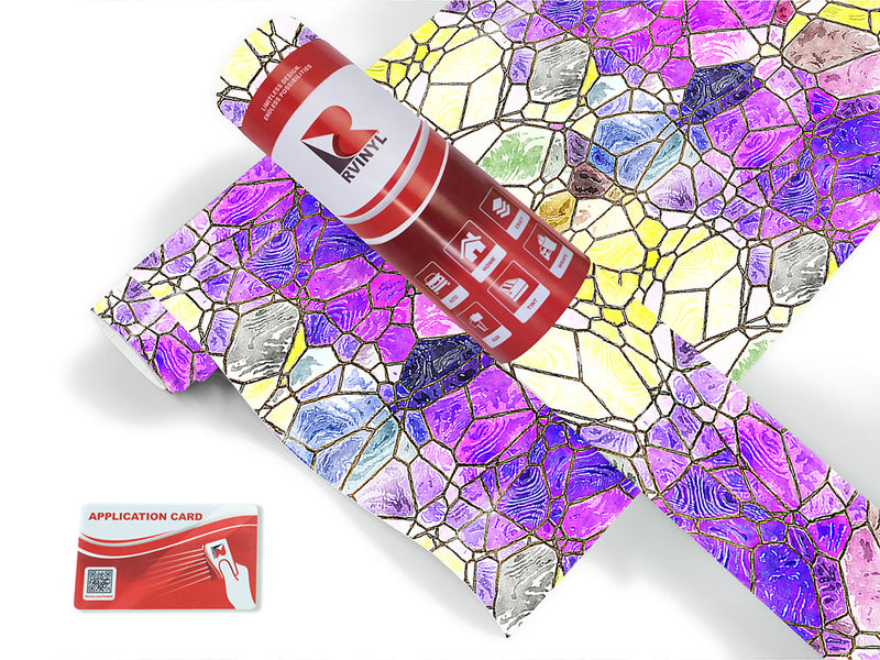 pizza edge mosaic Craft Vinyl Roll
