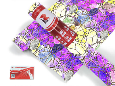 pizza edge mosaic Craft Vinyl Roll