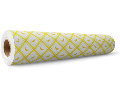 Plaid Plantains Fruit Wrap Film Wholesale Roll~Rwraps Series 914 Digitally Printed Vinyl Roll~5