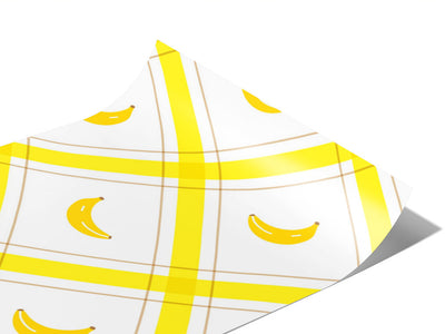 Plaid Plantains Fruit Vinyl Wraps~Rwraps Series 914 Digitally Printed Vinyl Wrap~0