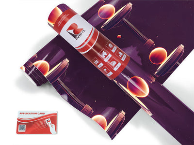 planetary pillars science fiction Craft Vinyl Roll