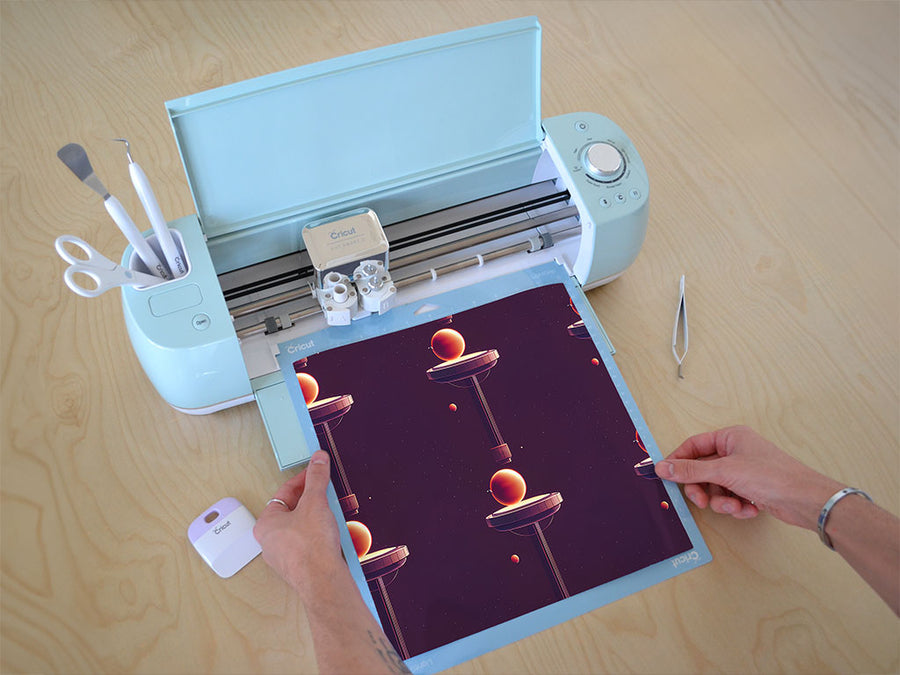 planetary pillars science fiction Cricut Compatible Vinyl