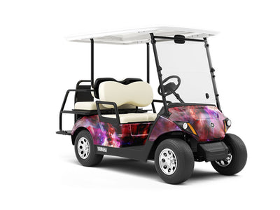 Planetary Protection Science Fiction Wrapped Golf Cart