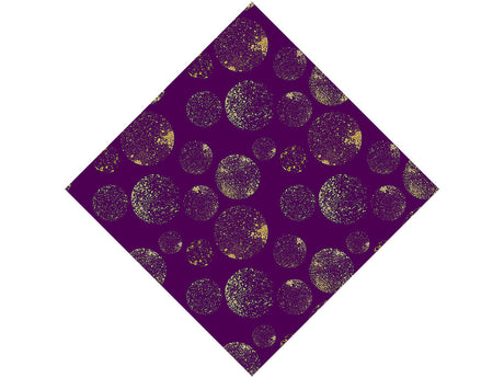 Planetary Purple Astrology Vinyl Wrap Pattern
