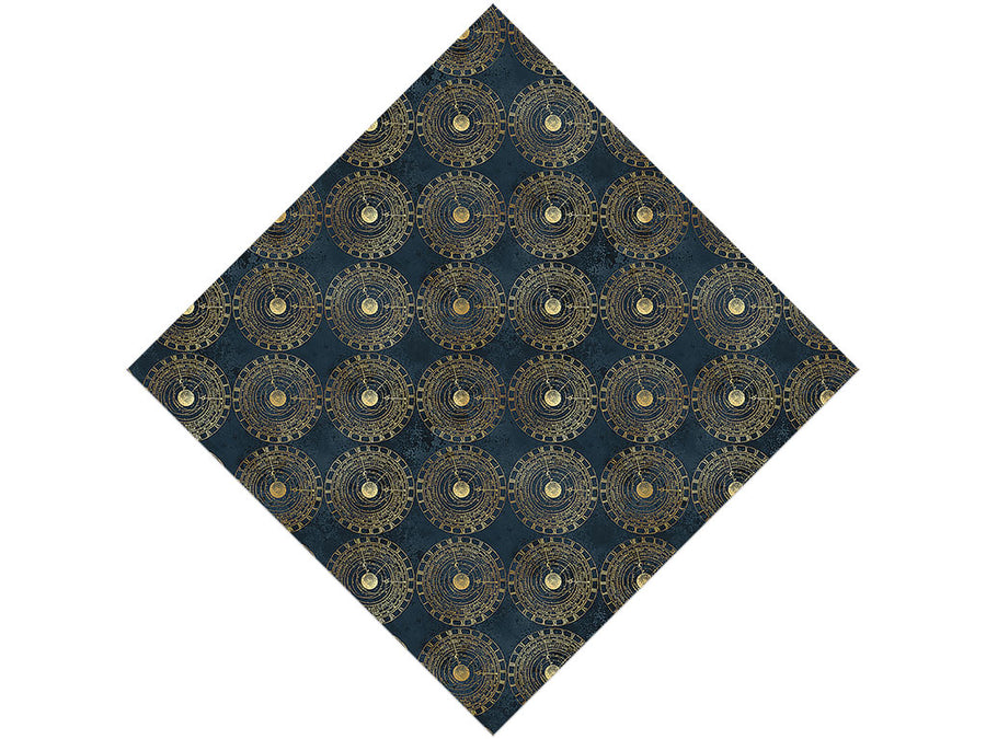 Planetary Timestamps Steampunk Vinyl Wrap Pattern
