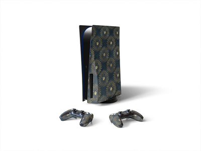 planetary timestamps steampunk Sony PS5 DIY Skin