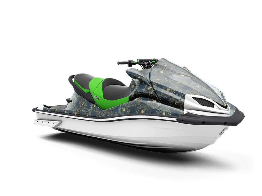 Planetary Timestamps Steampunk Jet Ski Vinyl Customized Wrap