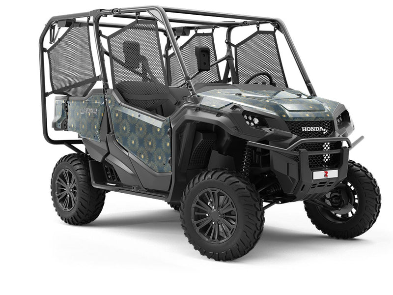 Planetary Timestamps Steampunk Utility Vehicle Vinyl Wrap