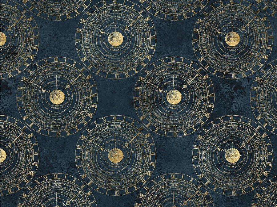 Planetary Timestamps Steampunk Vinyl Wrap Pattern~Rwraps Series 914 Digitally Printed Vinyl Wrap~0