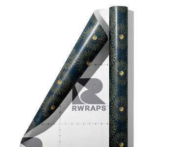 Planetary Timestamps Steampunk Wrap Film Sheets~Rwraps Series 914 Planetary Timestamps Steampunk Scrolled Sheet~3