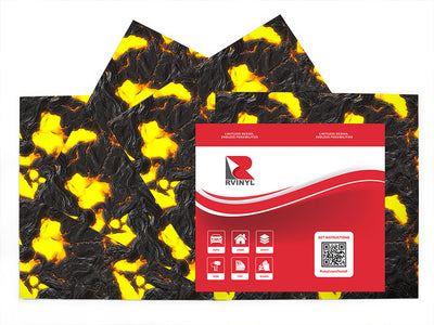 plate tectonics lava Craft Vinyl Sheet Pack