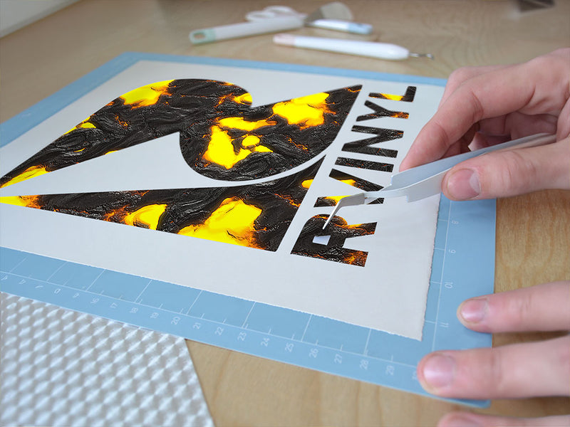 plate tectonics lava Easy Weed Craft Vinyl