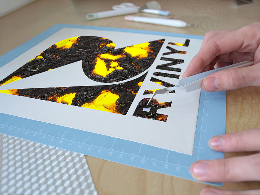 plate tectonics lava Easy Weed Craft Vinyl